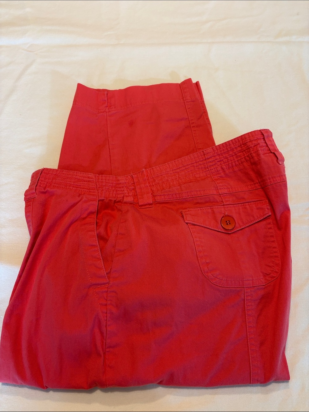 NY Company Collection Coral Pink Elastic-Waist Shorts